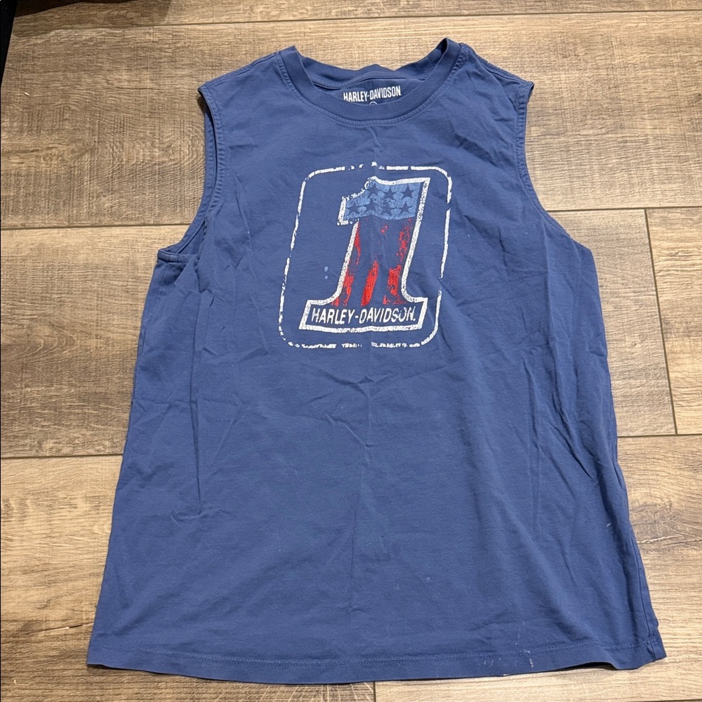 Harley-Davidson Kids Navy Graphic Tank Top